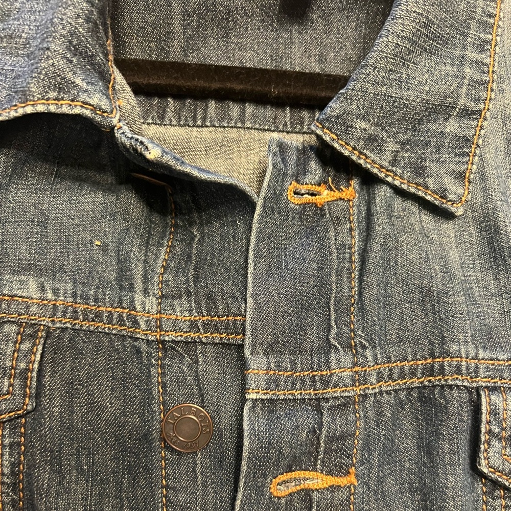 Talbots Soft Cotton Denim Jacket Euc - image 4